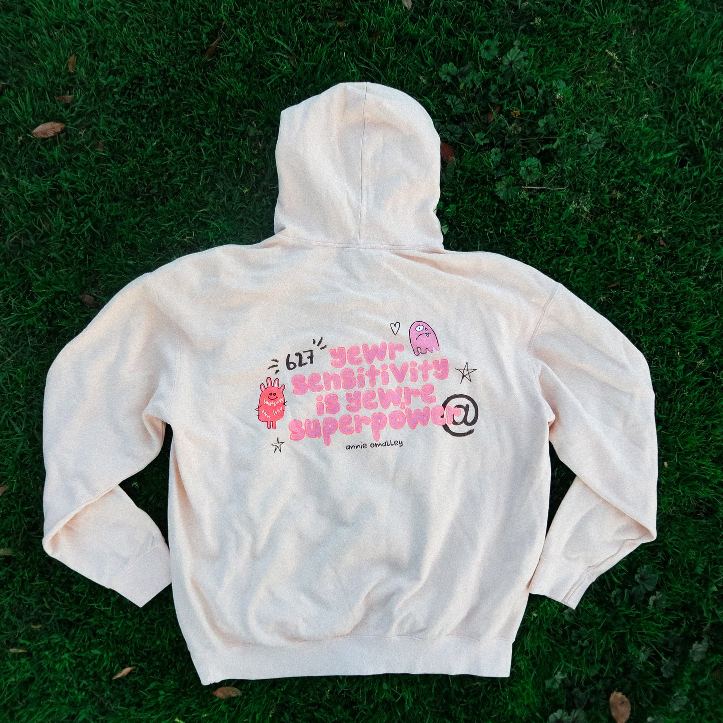 Annie Omalley: yewr sensitivity is yewre superpower hoodie