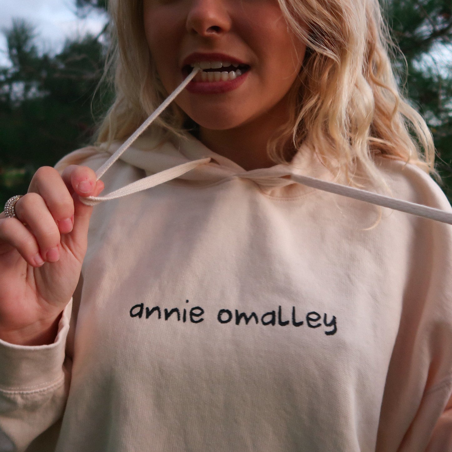 Annie Omalley: yewr sensitivity is yewre superpower hoodie