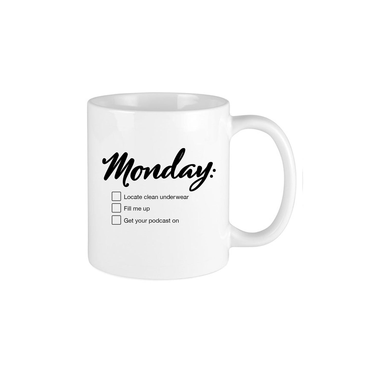 Unsolicited Advice: To-Do List Mug