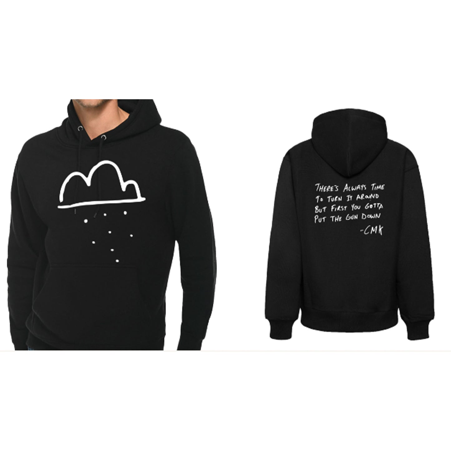 CallMeKarizma: Put The Gun Down Lyric Hoodie