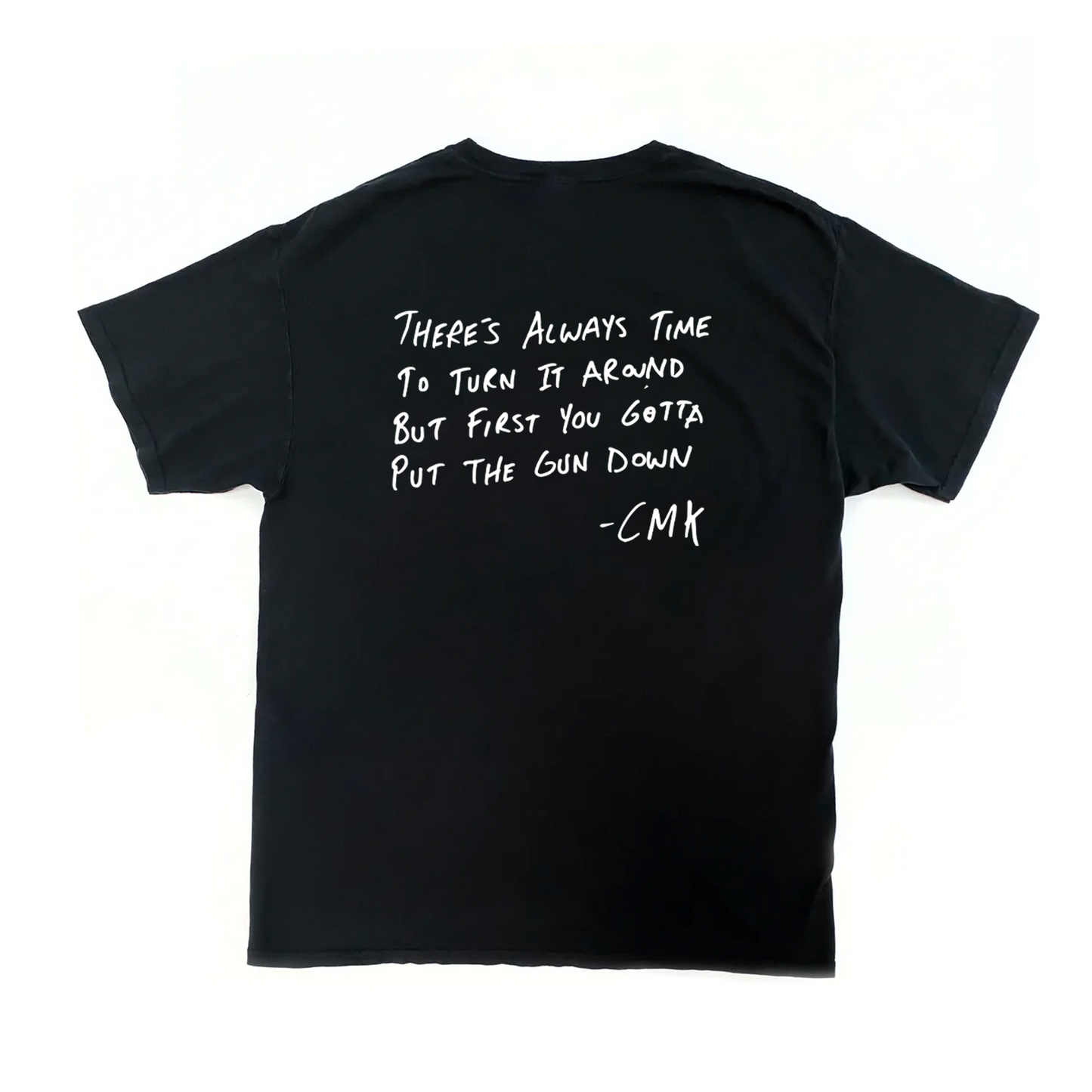 CallMeKarizma: Put The Gun Down Lyrics Tee