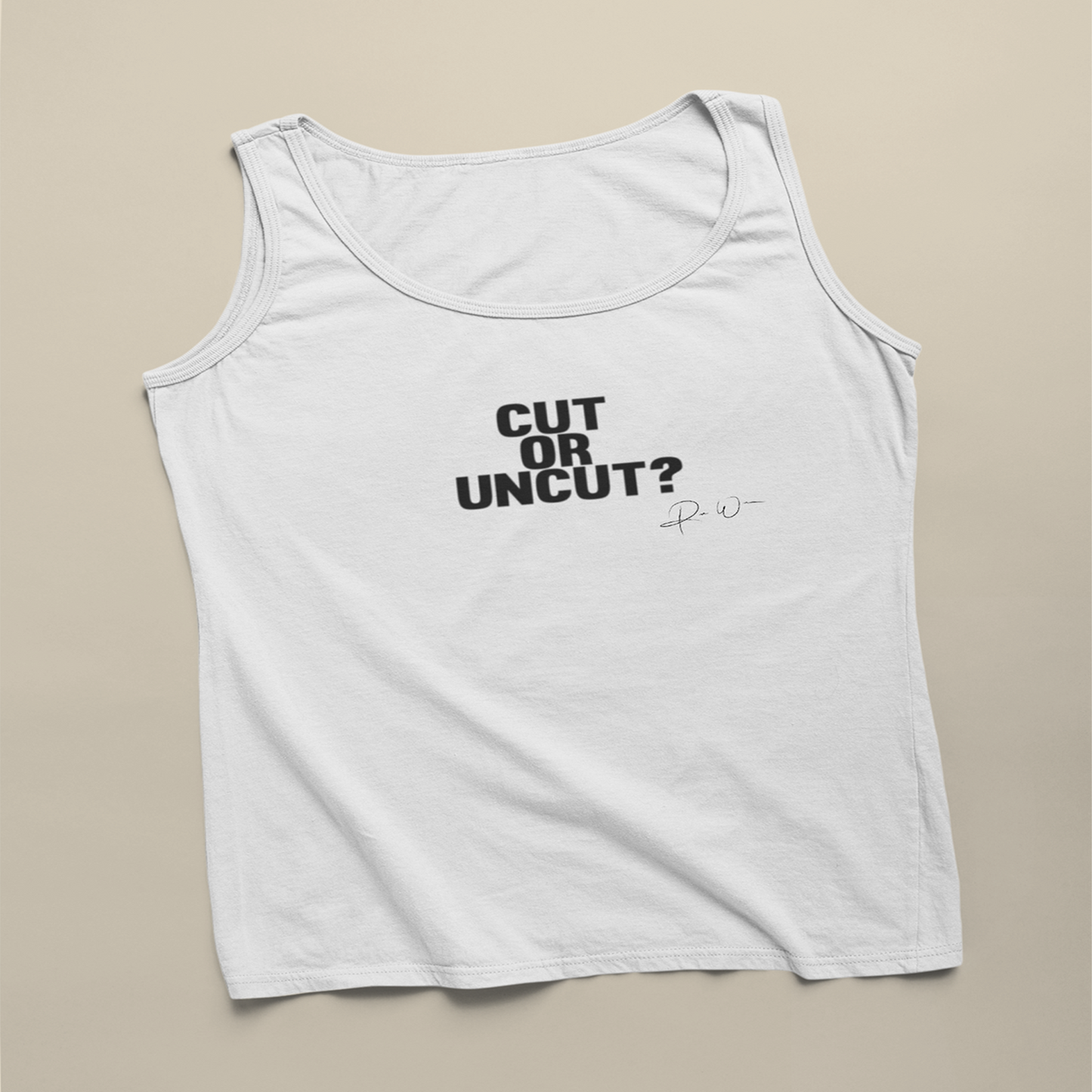 Ruba's World: CUT OR UNCUT? Ribbed Tank