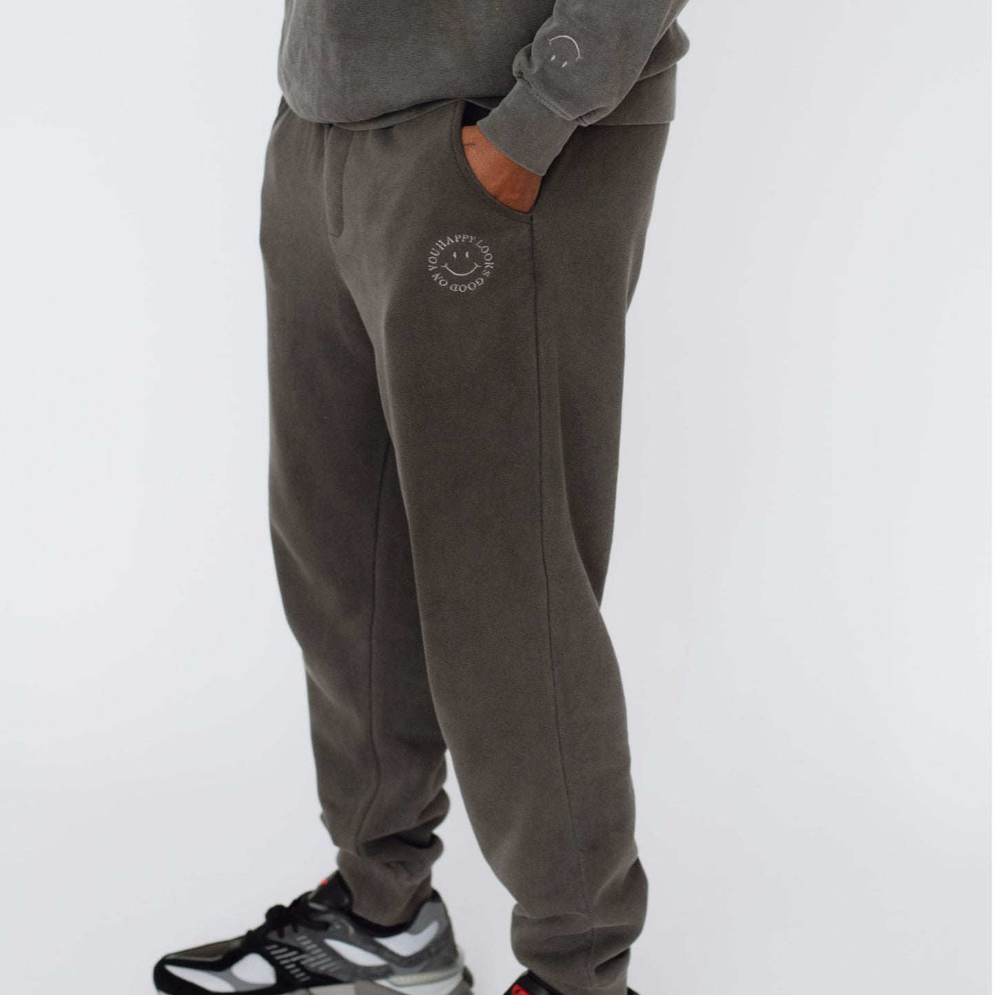 Aysha Harun: Charcoal Grey Jogger