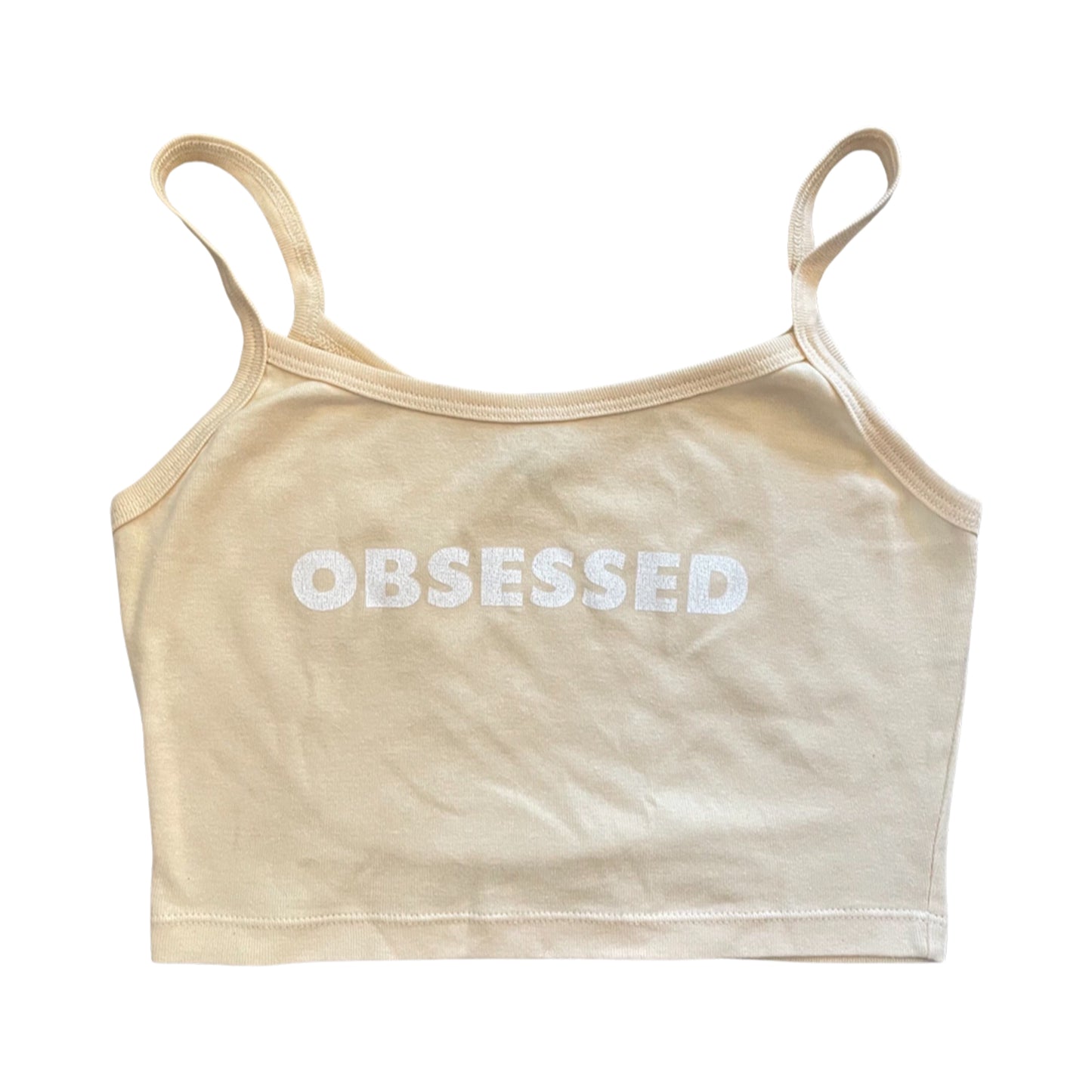 Ari Dayan: Obsessed Crop Tank Tan