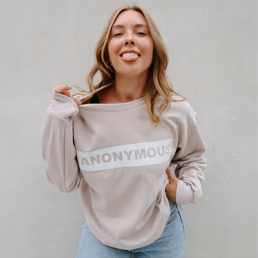 Unsolicited Advice: Anonymous Crewneck