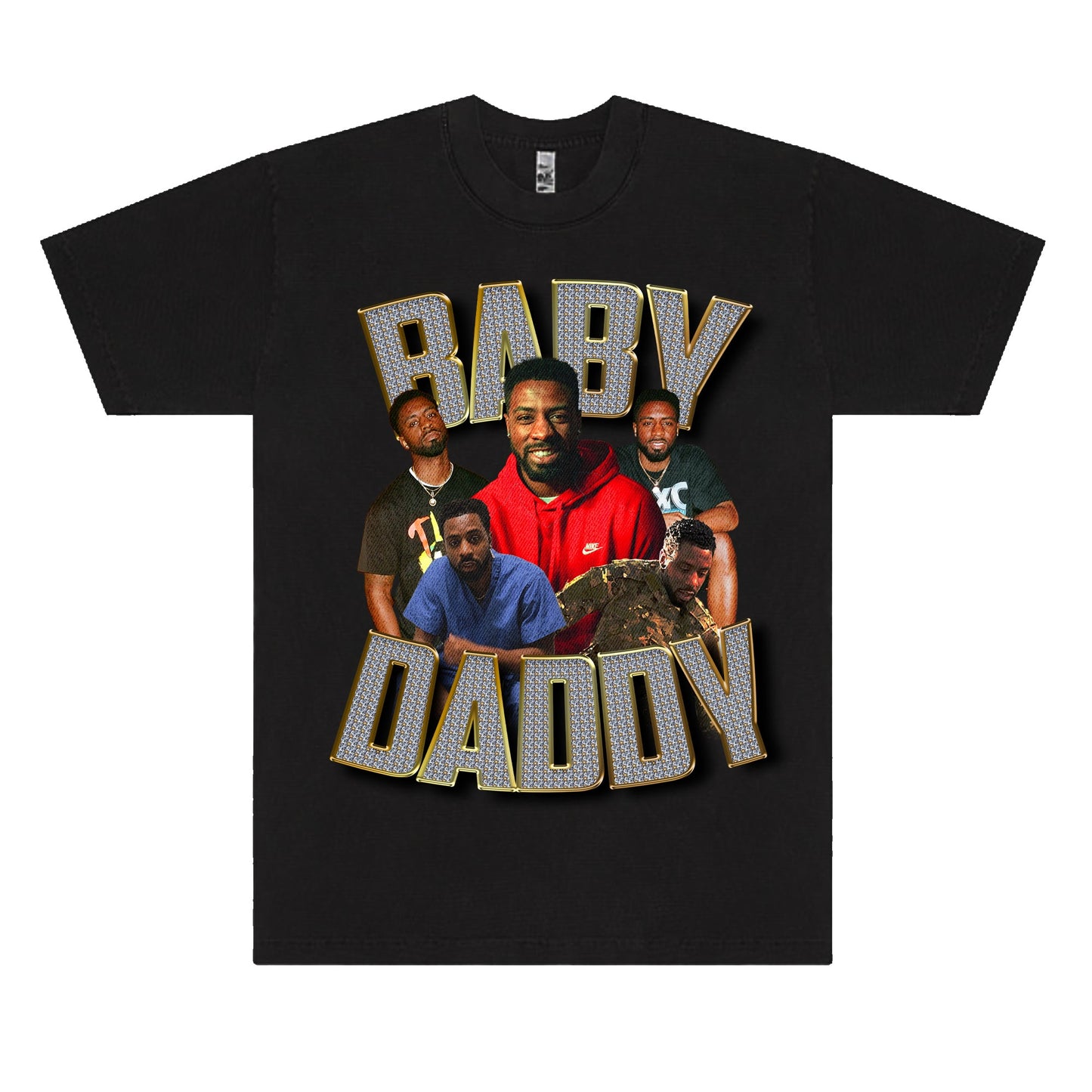 Malik Bazille: Baby Daddy tee
