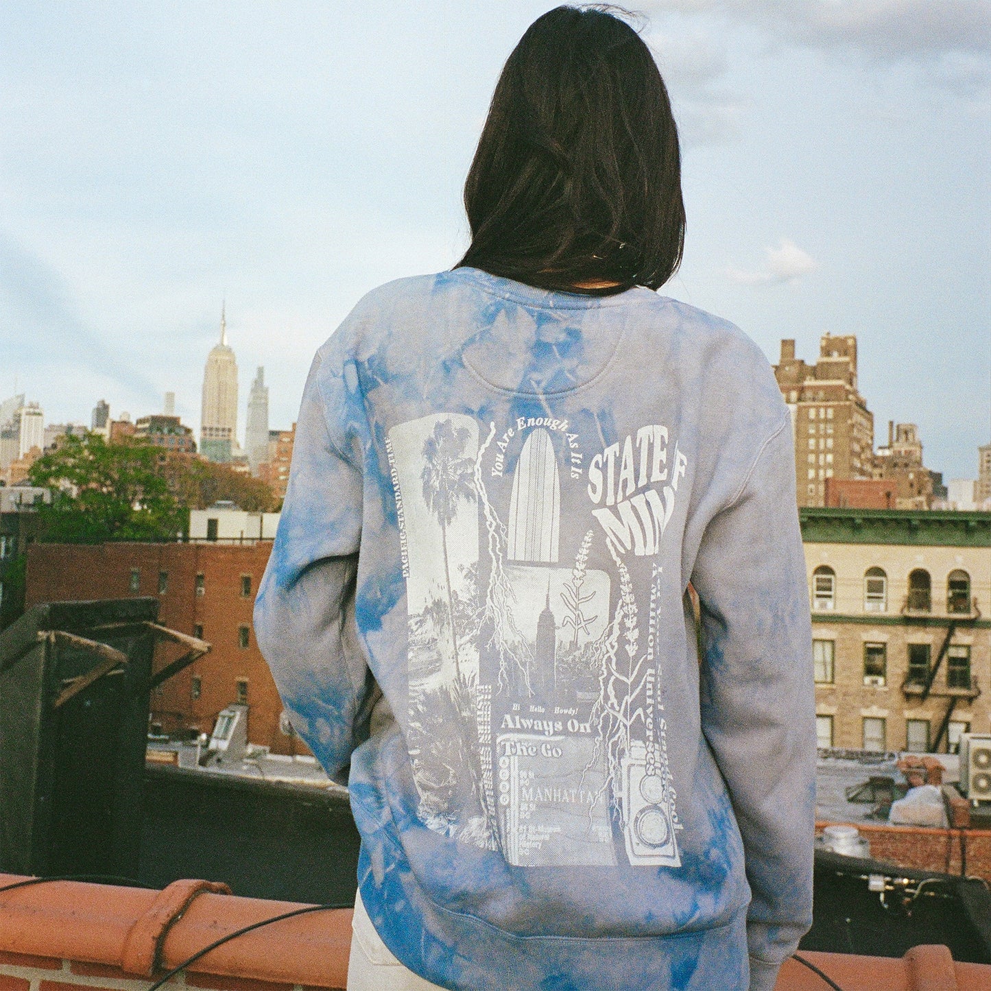 Elena Taber: Tye Dye crew neck