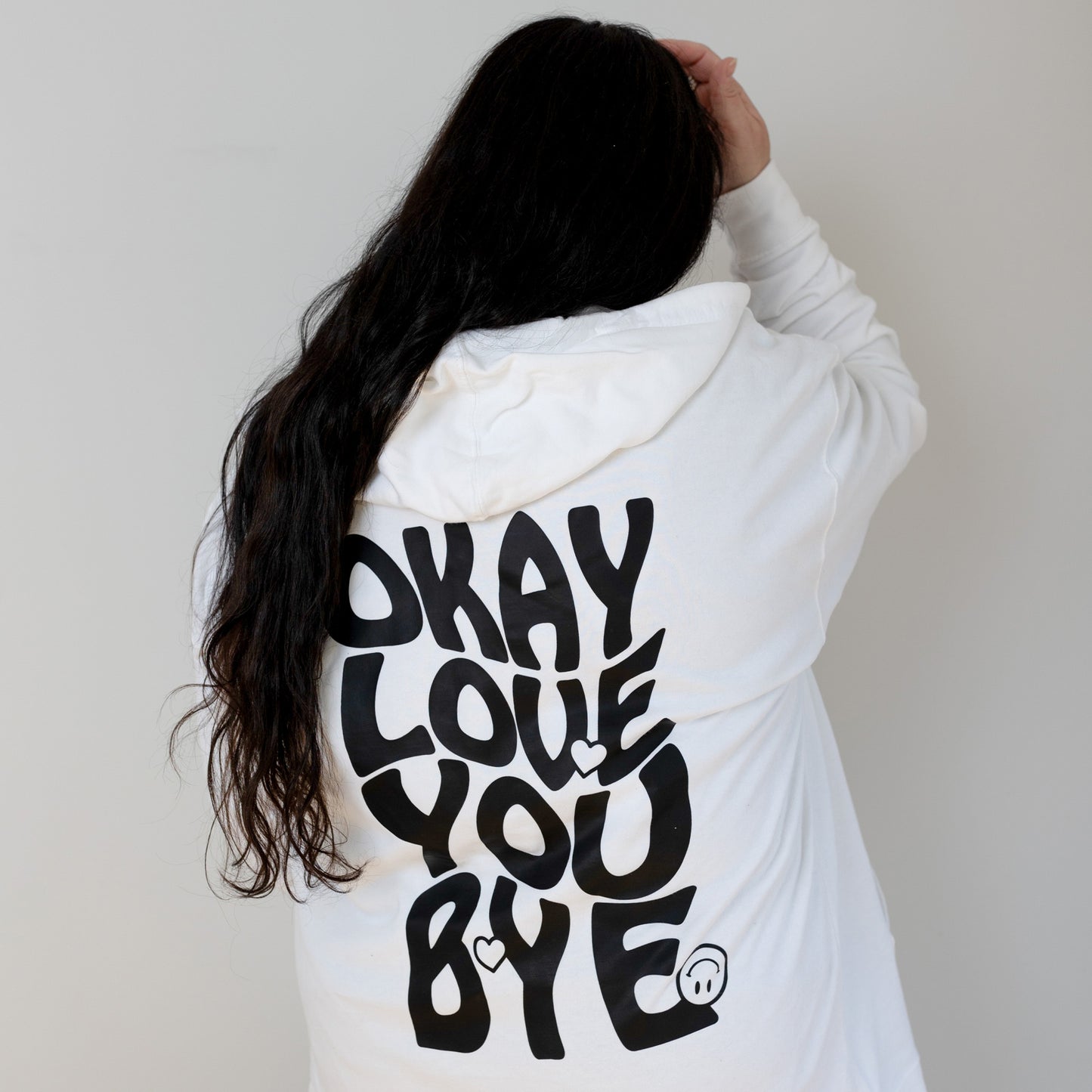 Allisa Rose: Okay Love You Bye zip hoodie