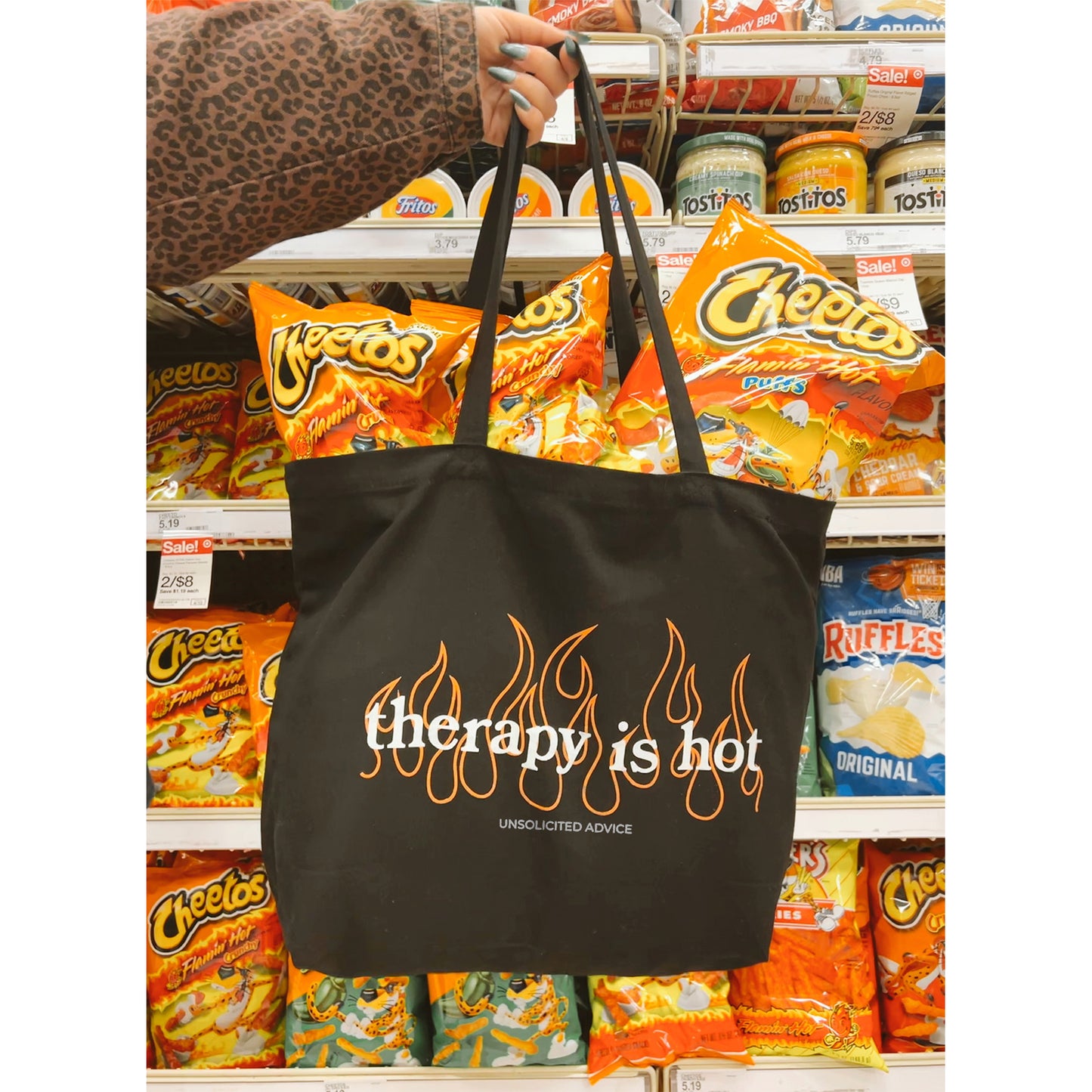 Unsolicited Advice: Therapy is Hot Tote