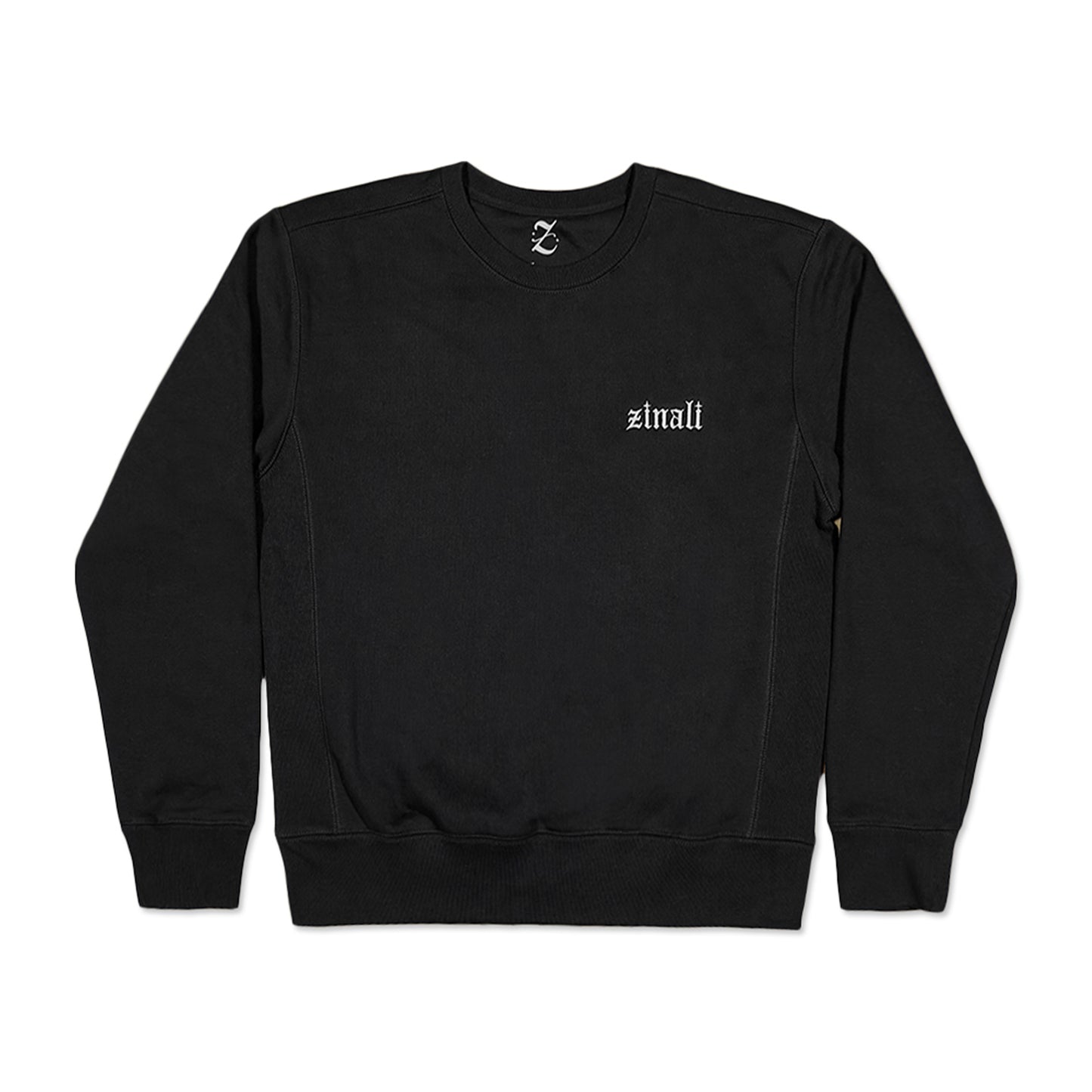 Ourfa Zinali: Black Crewneck