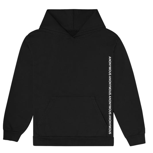 Unsolicited Advice: Anonymous Hoodie- Black