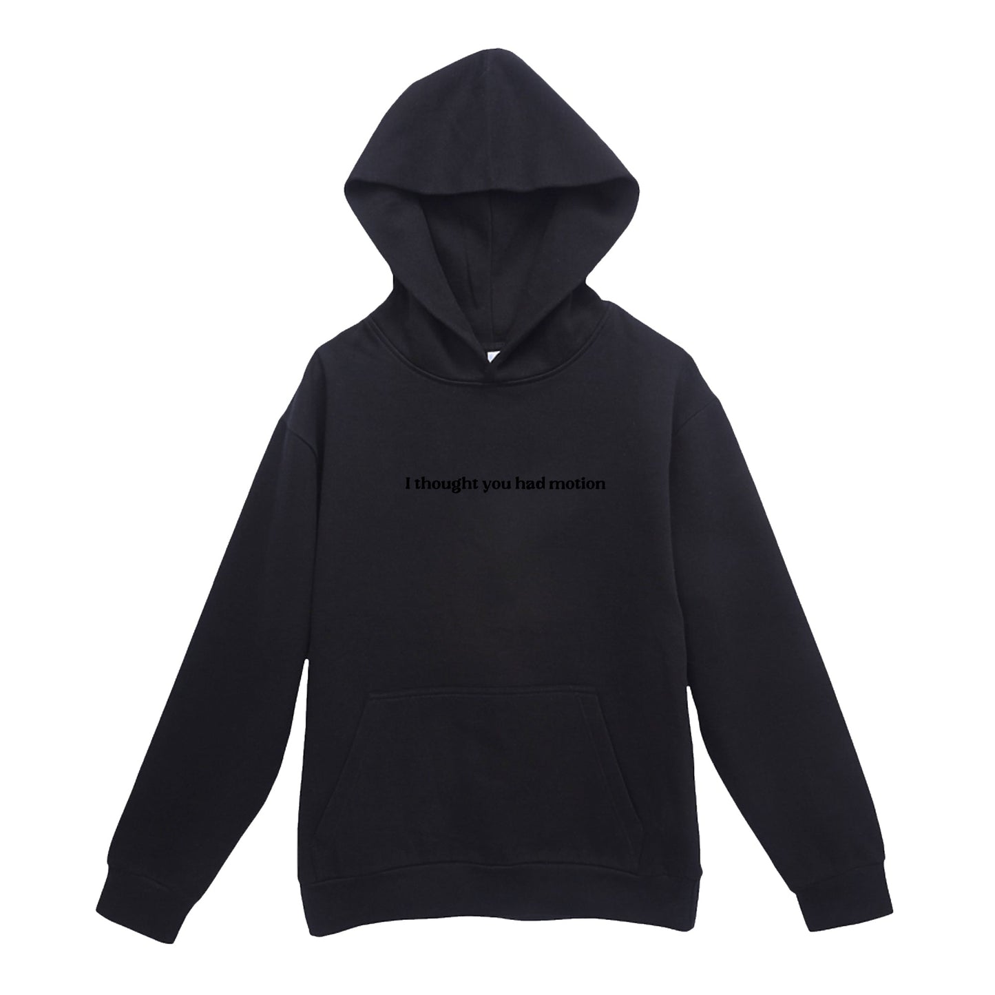 Malik Bazille: I thought you had motion hoodie